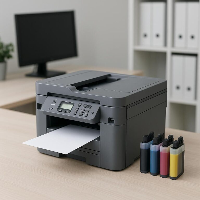 jak sprawić, by drukarka brother wykrywała tusz?