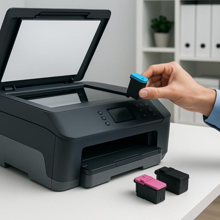 jak sprawić, by drukarka rozpoznawała wkłady atramentowe?