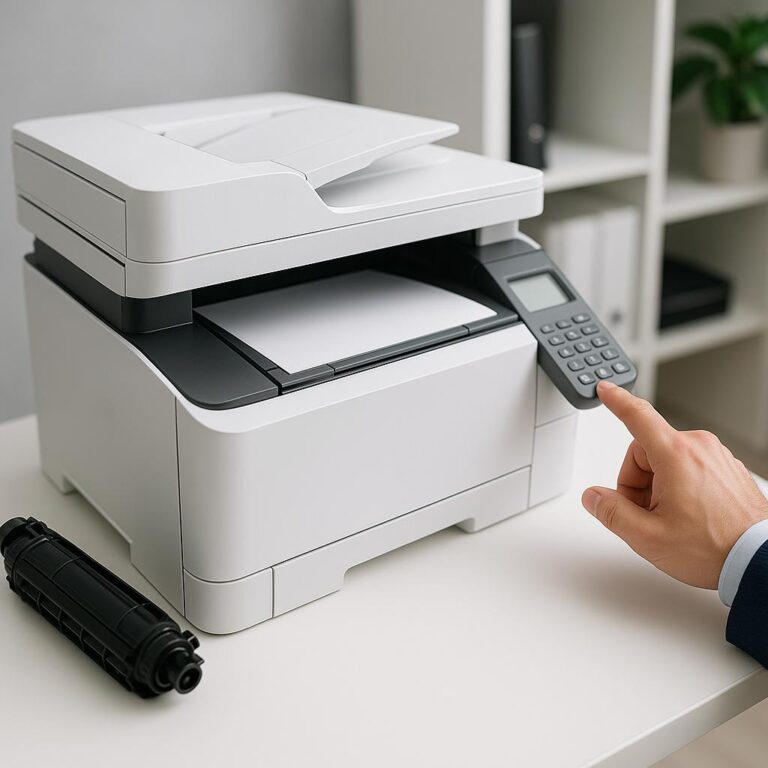 jak uruchomić funkcję czyszczenia drukarki?