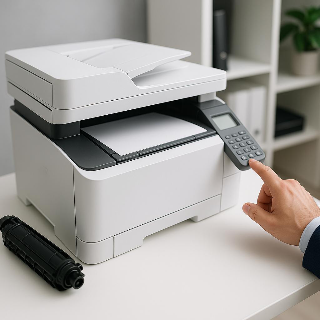 jak uruchomić funkcję czyszczenia drukarki?