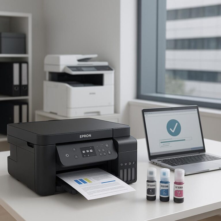 jak uruchomić program sprawdzający drukarkę epson?