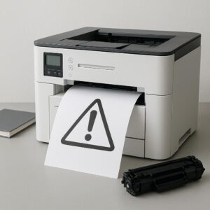 jak usunąć błąd drukarki canon?