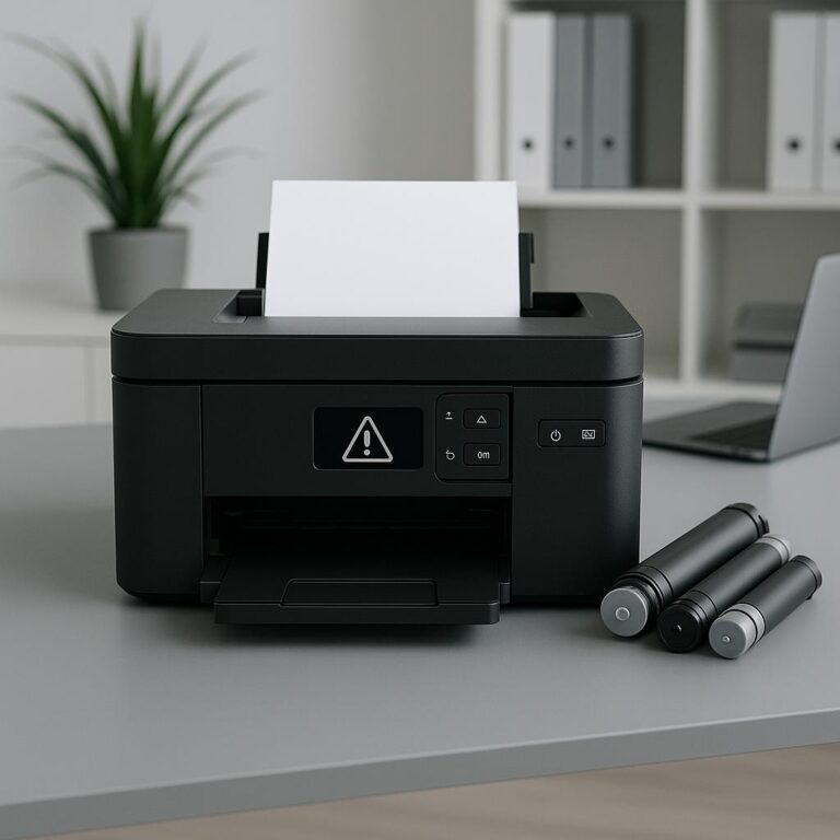 jak usunąć błąd drukarki epson?