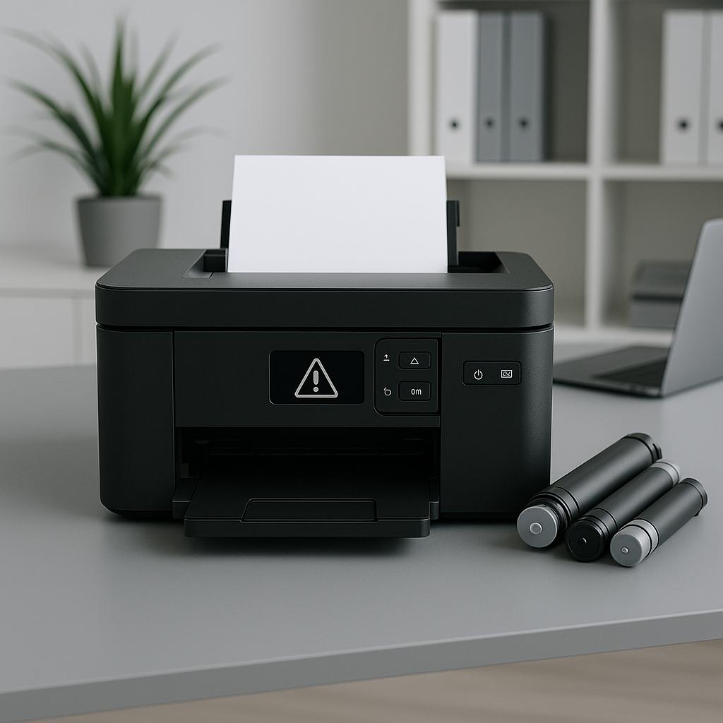 jak usunąć błąd drukarki epson?