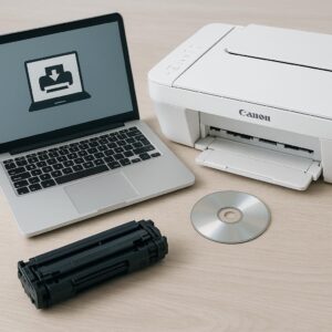 jak zainstalować oprogramowanie do drukarki canon?