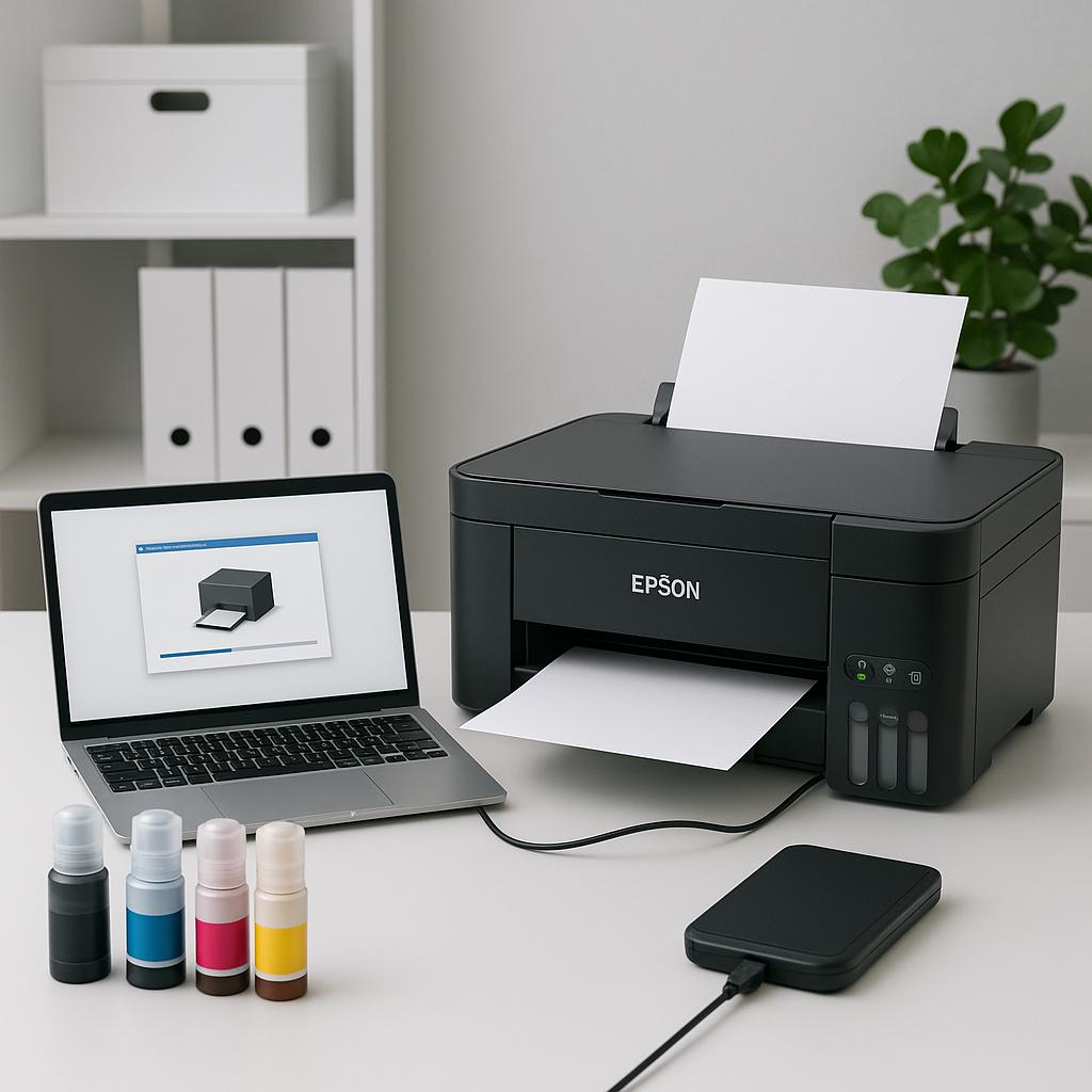 jak zainstalować sterownik drukarki epson?