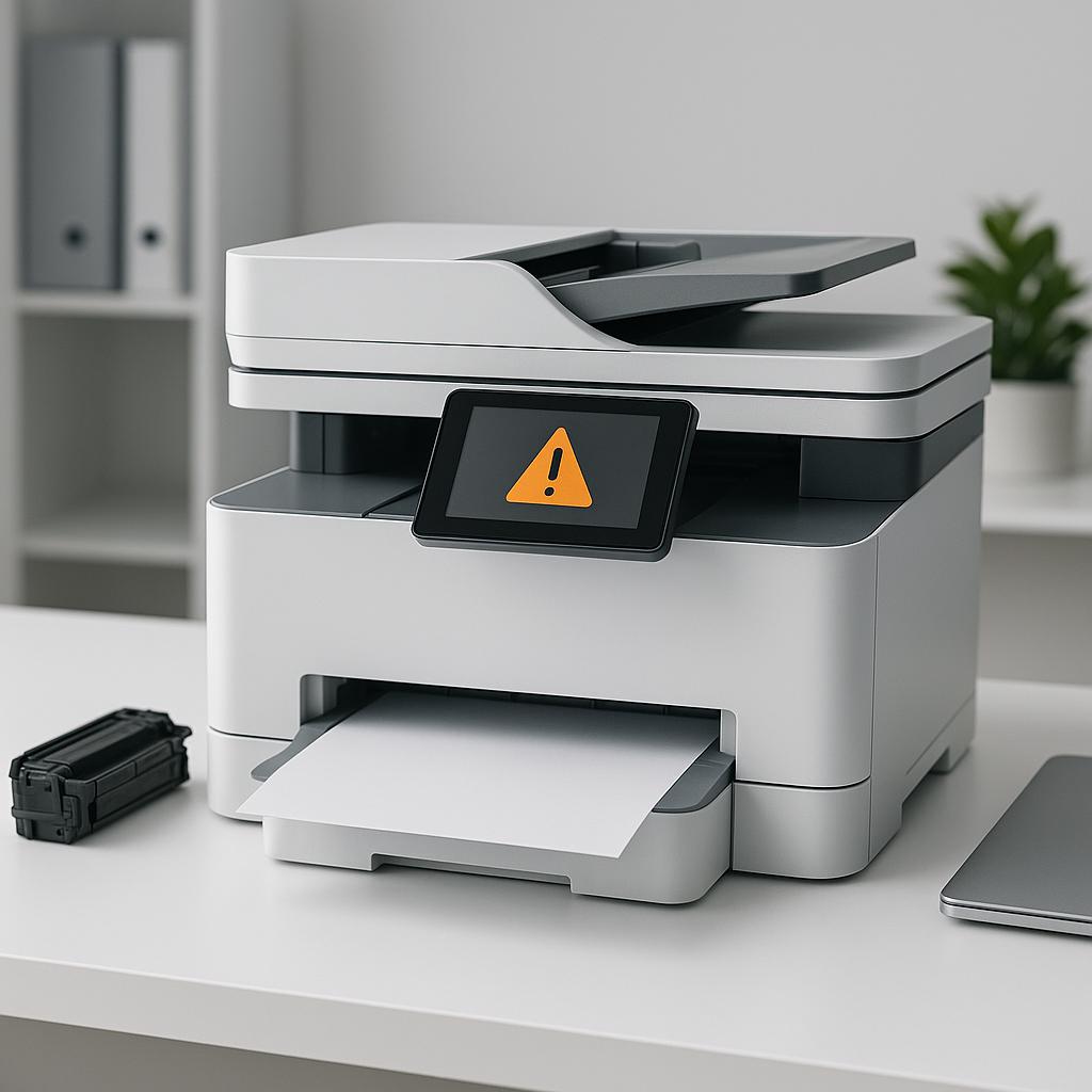 jak zlikwidować błąd w drukarce hp?