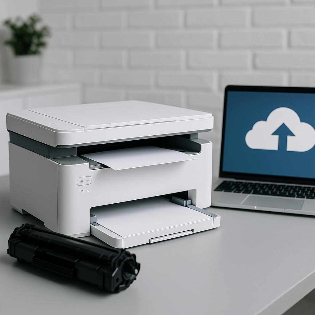 jak zmienić drukarkę hp z offline na online?