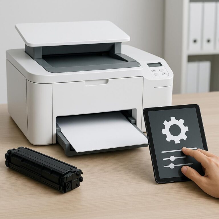 jak zmienić ustawienia drukarki?