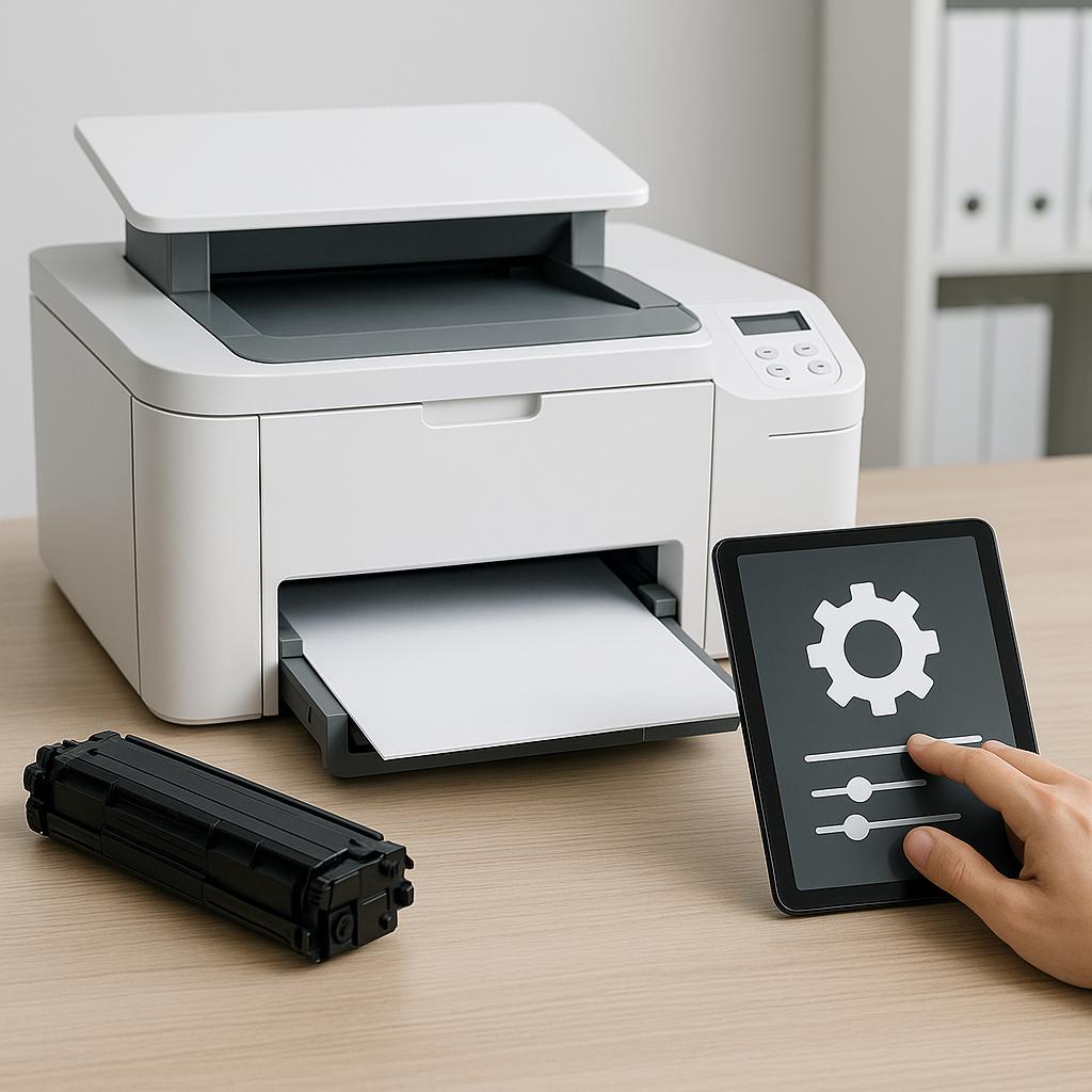 jak zmienić ustawienia drukarki?