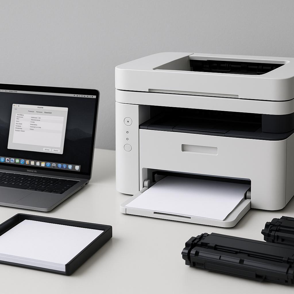 jak znaleźć adres ip drukarki na komputerze mac?