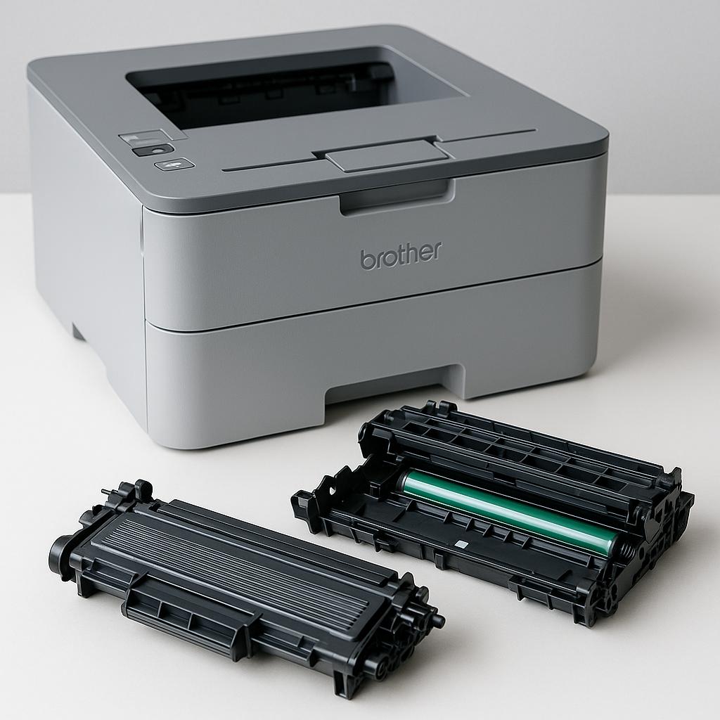 jak zresetować bęben w drukarce brother?