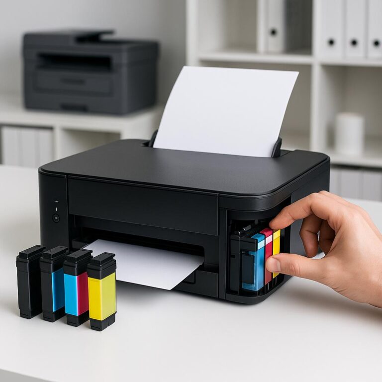 jak zresetować tusze epson?