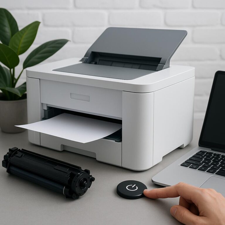 jak zresetować ustawienia sterownika drukarki?