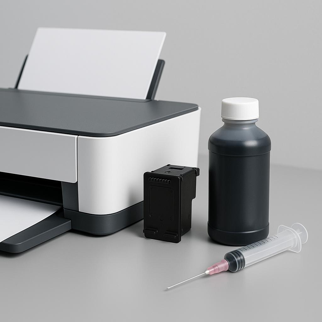 jaki tusz do napełniania kartridży hp?