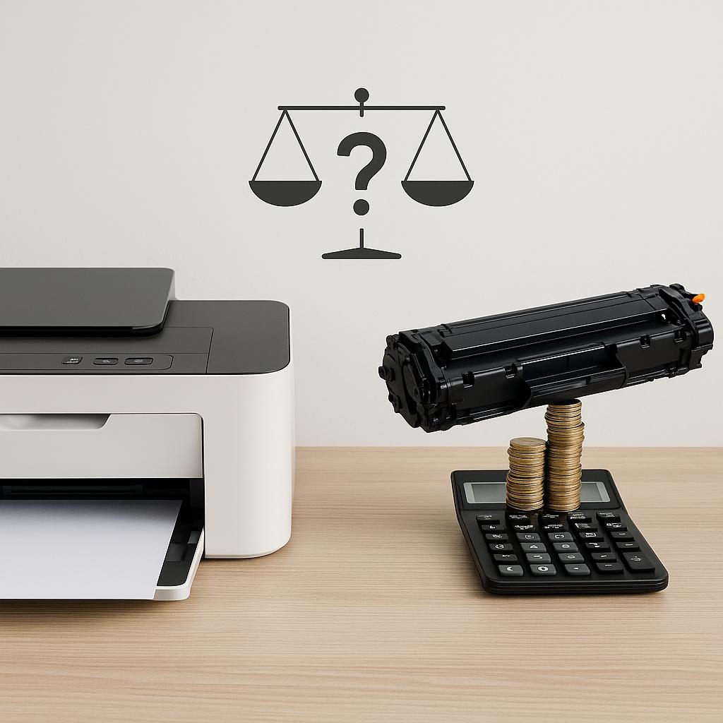 jaki typ drukarki jest bardziej opłacalny?