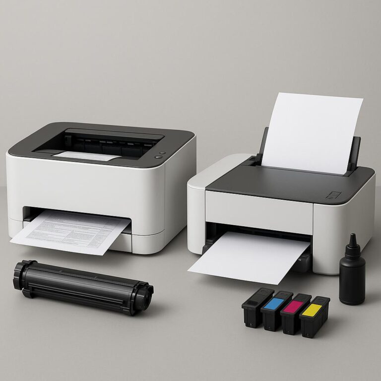 jakie drukarki są lepsze laserowe czy atramentowe?