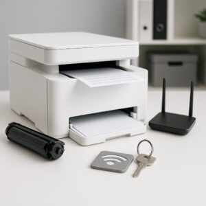 jakie jest domyślne hasło wi-fi dla drukarek hp?