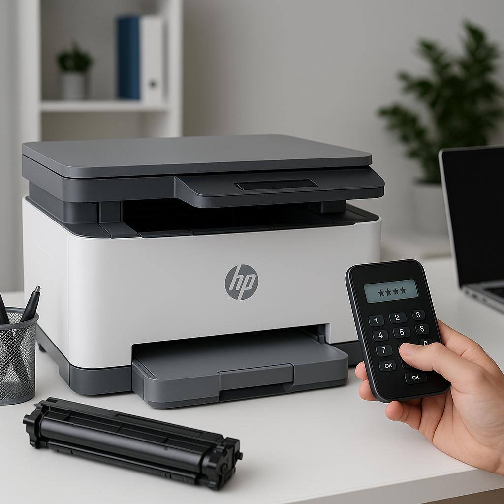 jakie jest hasło do drukarki hp?