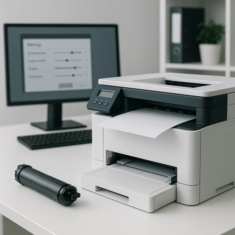 jakie są ustawienia domyślne drukarki?