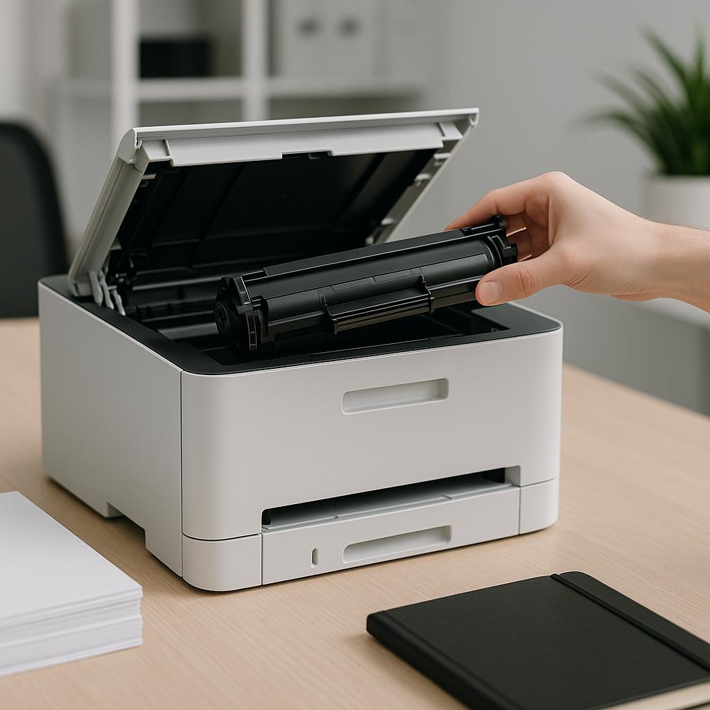 kiedy wymieniać toner w drukarce?