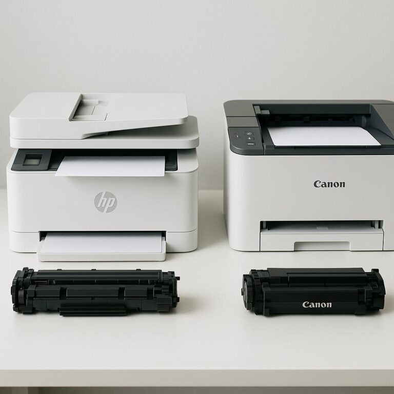 które drukarki są lepsze hp czy canon?