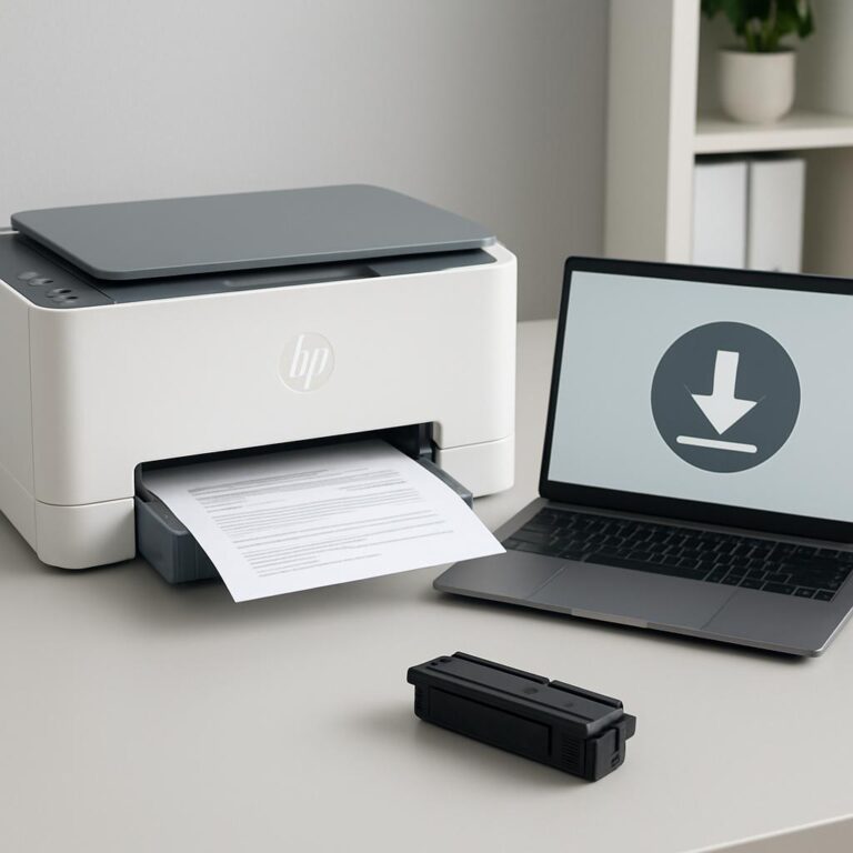 skąd pobrać sterowniki do drukarki hp?