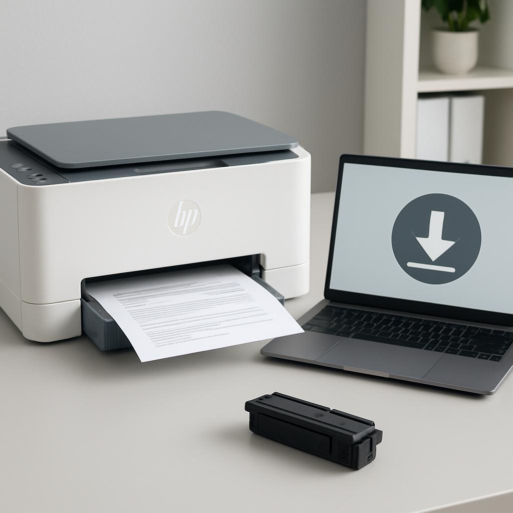 skąd pobrać sterowniki do drukarki hp?