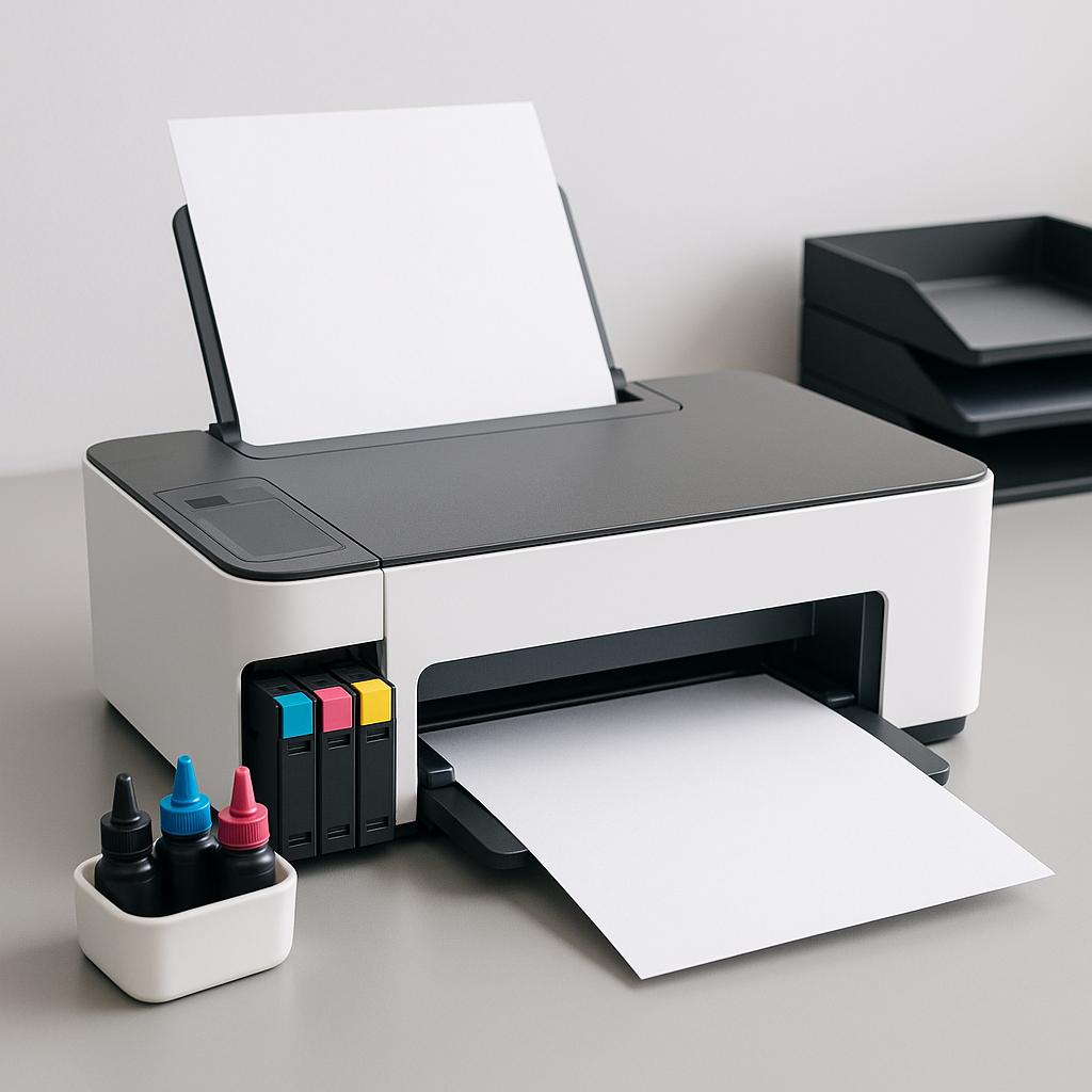 w której drukarce nie zasychają tusze?