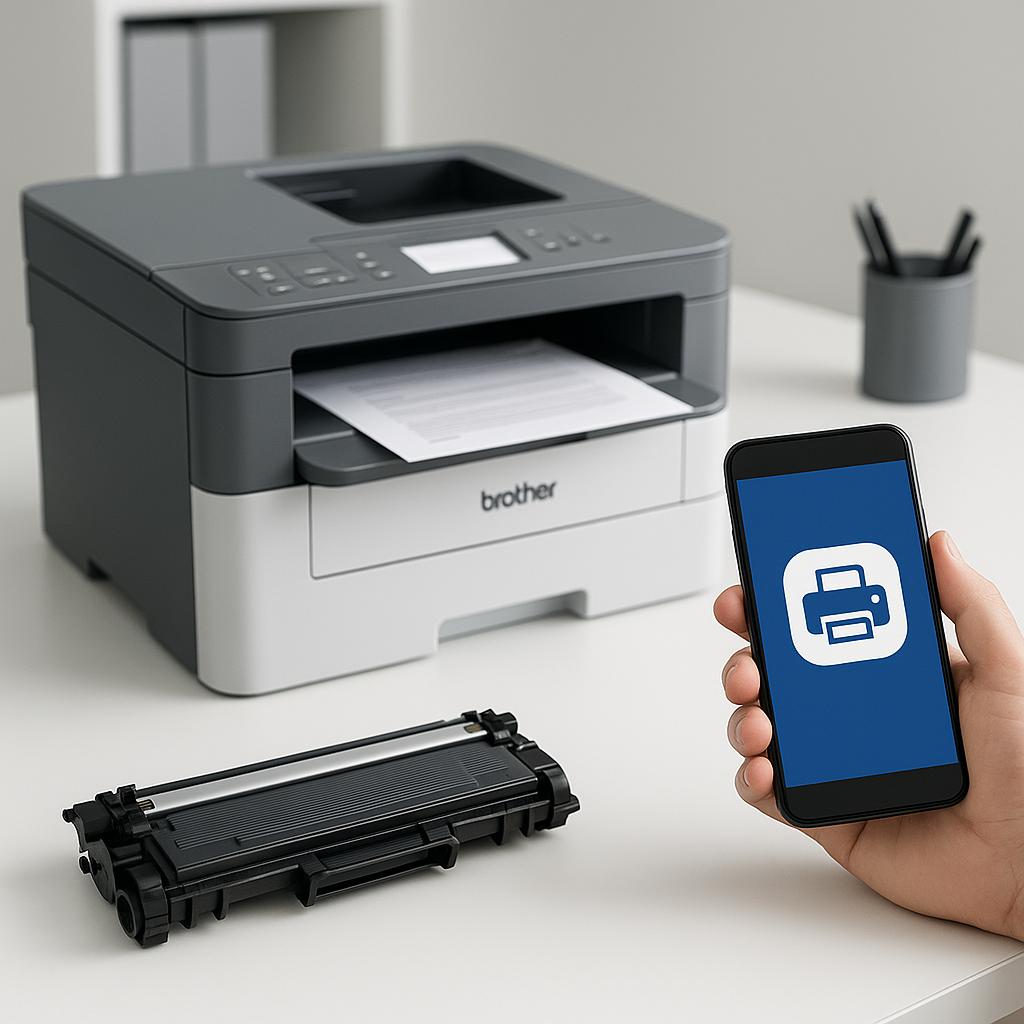 z jakiej aplikacji korzysta drukarka brother?