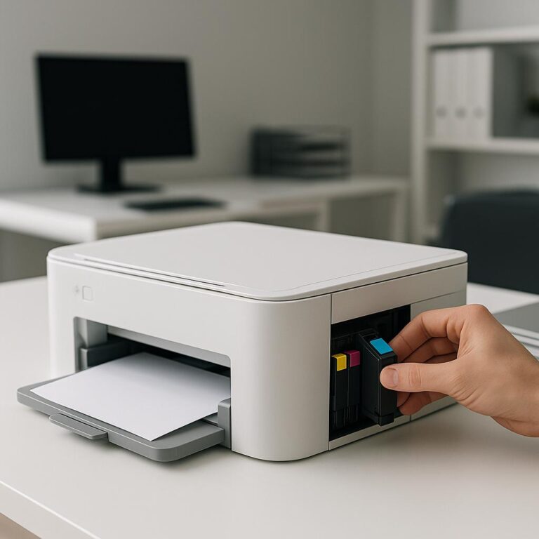 co ile wymieniać tusz w drukarce?