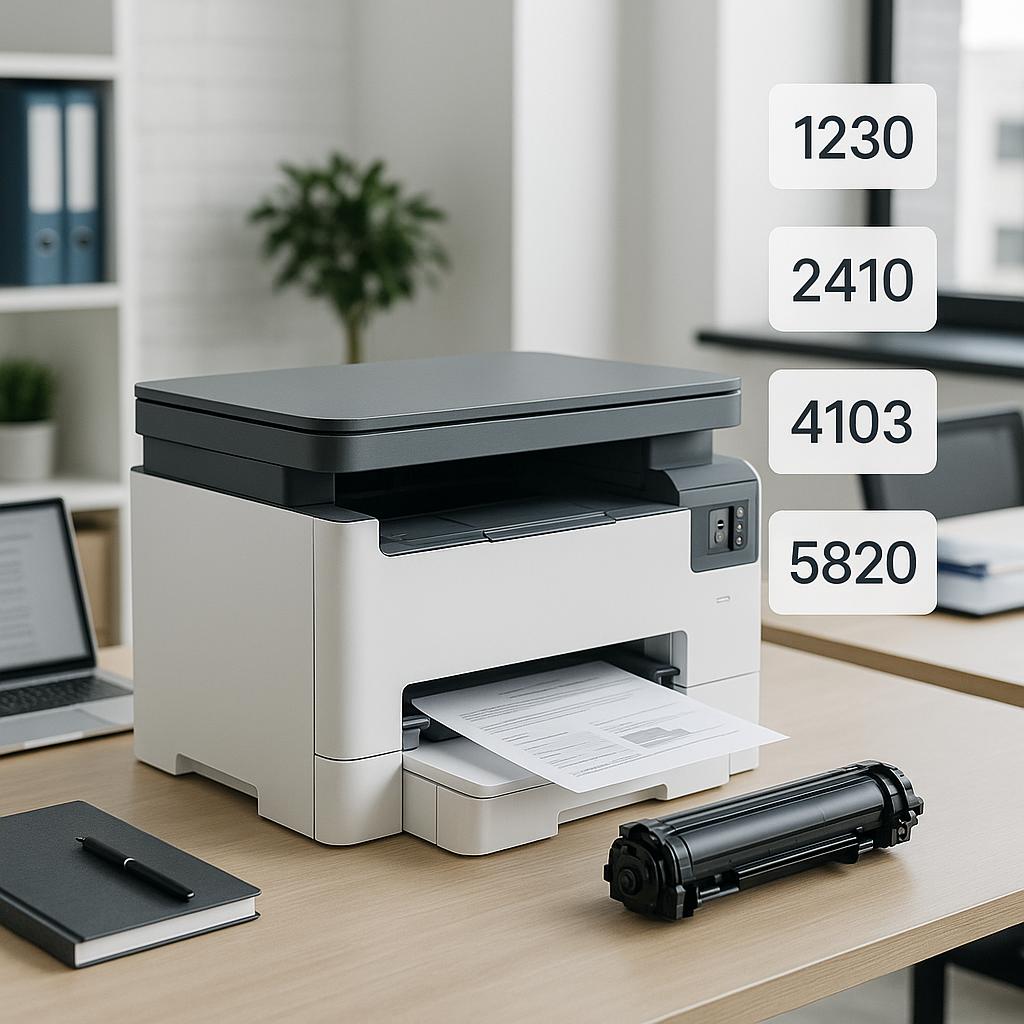 co oznaczają numery modeli hp?