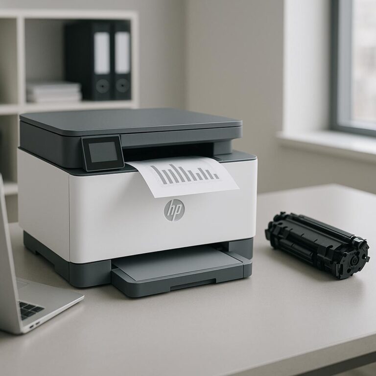 co to znaczy e2 w drukarce hp?