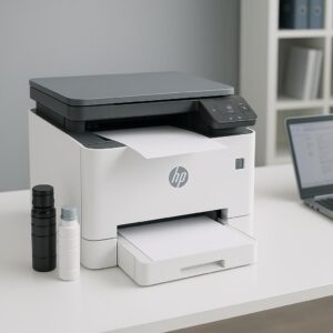 co zrobić, aby drukarka hp była online?