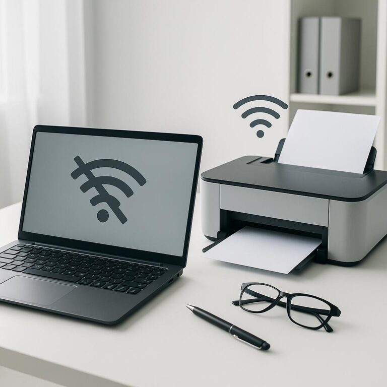 co zrobić, gdy komputer nie widzi drukarki bezprzewodowej?