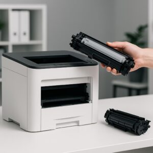 co zrobić, gdy w drukarce skończy się toner?