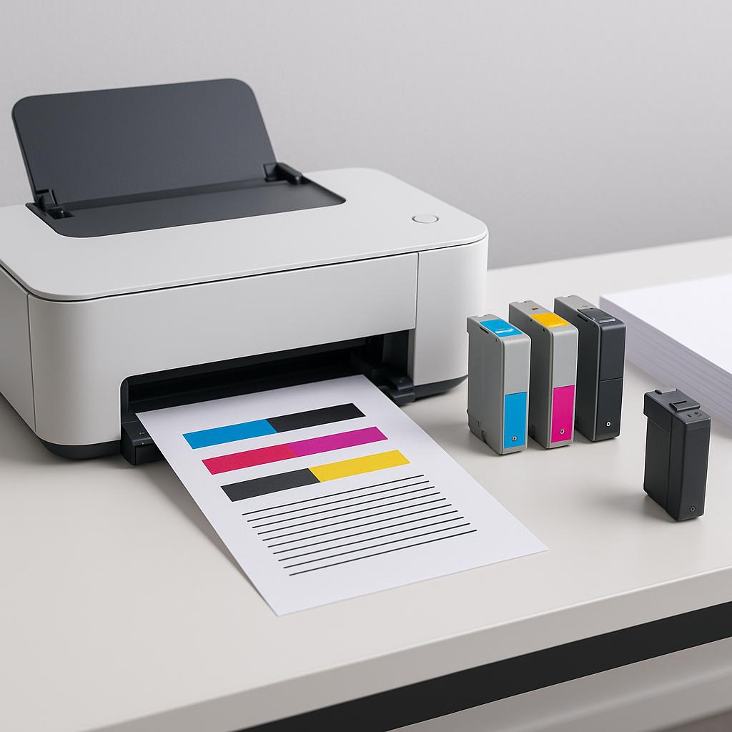 co zrobić, żeby drukarka drukowała bez jednego tuszu?