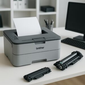 co zrobić, żeby moja drukarka brother drukowała przy małej ilości tonera?