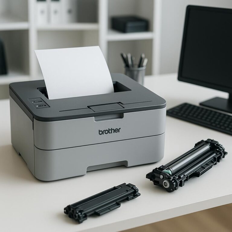 co zrobić, żeby moja drukarka brother drukowała przy małej ilości tonera?