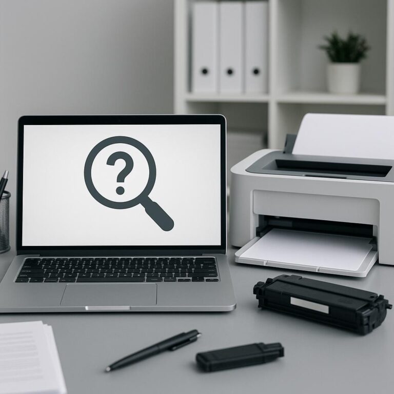 czemu nie wyszukuje mi drukarki?