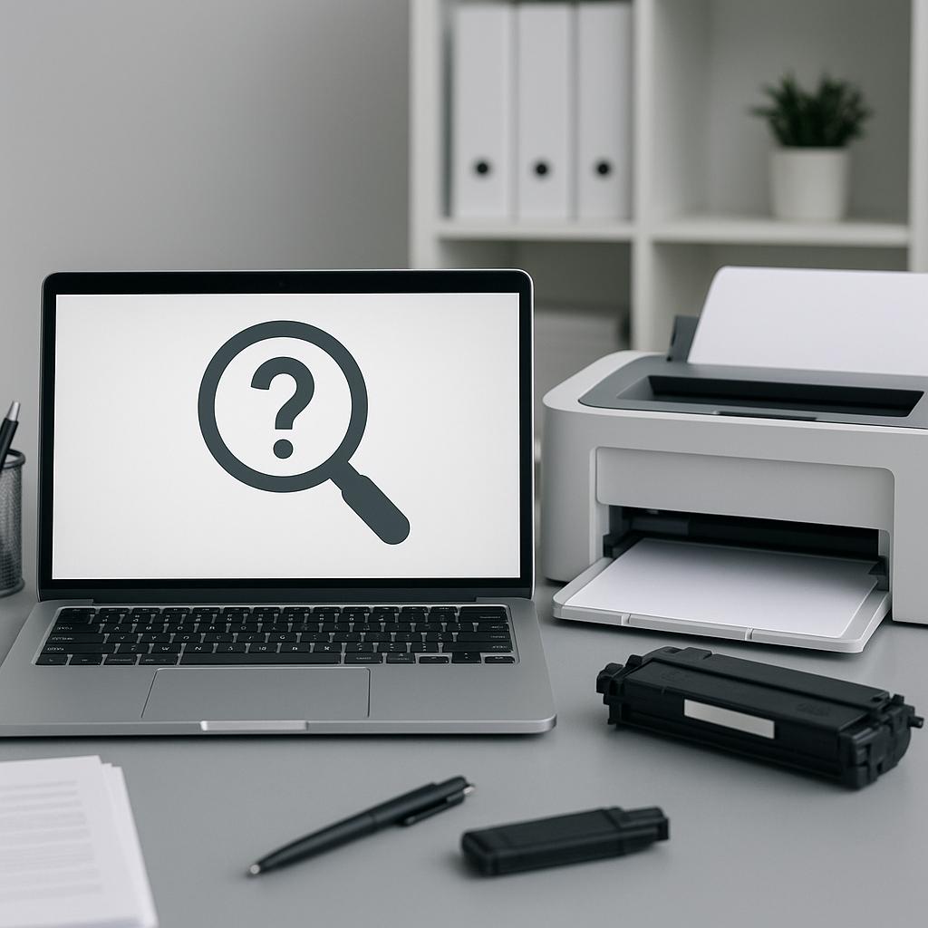 czemu nie wyszukuje mi drukarki?