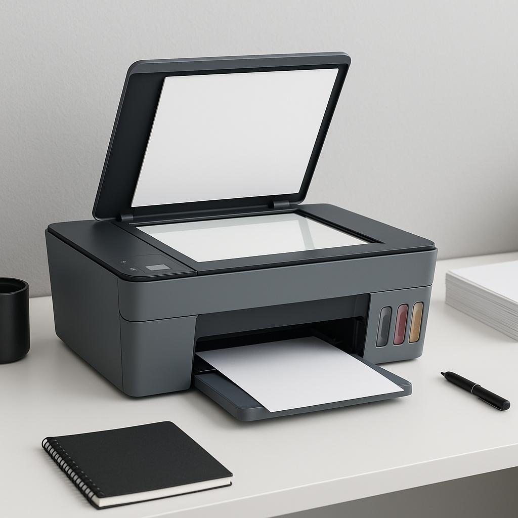 czy drukarka hp smart tank 581 ma skaner?