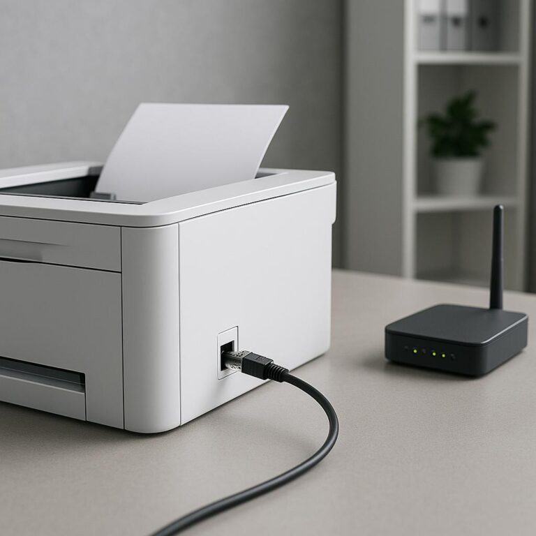 czy drukarka ma własny adres ip?