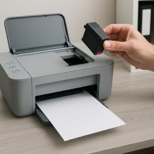 czy mogę drukować używając tylko jednego wkładu?