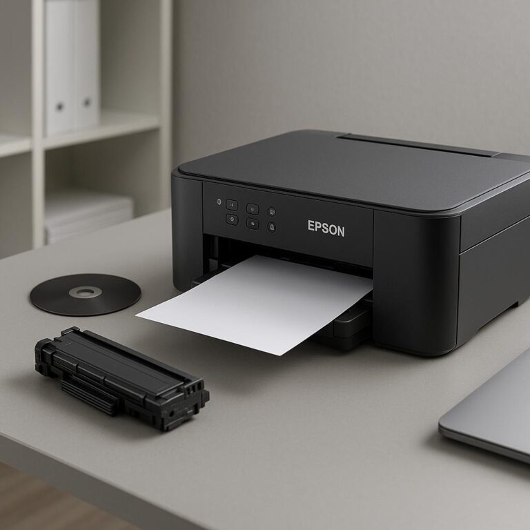 czy mogę zainstalować drukarkę epson bez dysku?