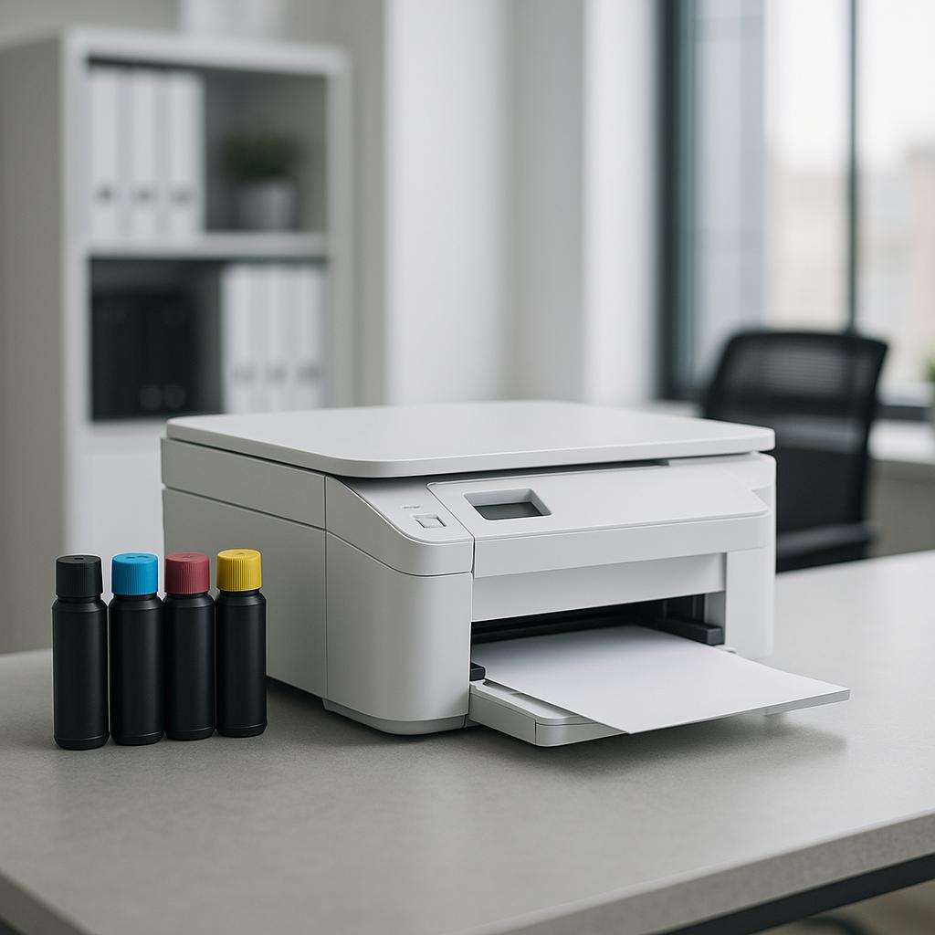 czy są drukarki, które nie potrzebują tuszu?