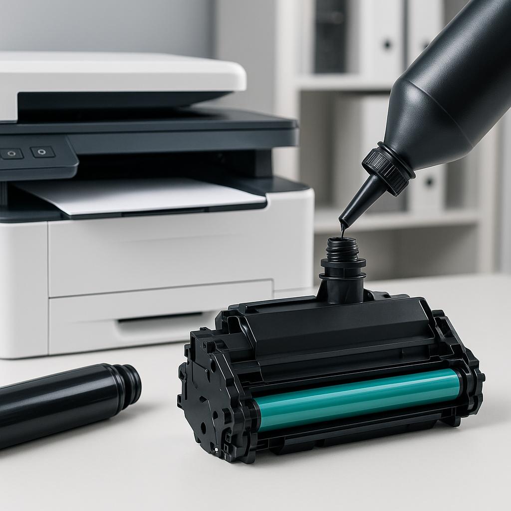 czy wkład z tonerem można ponownie napełnić?