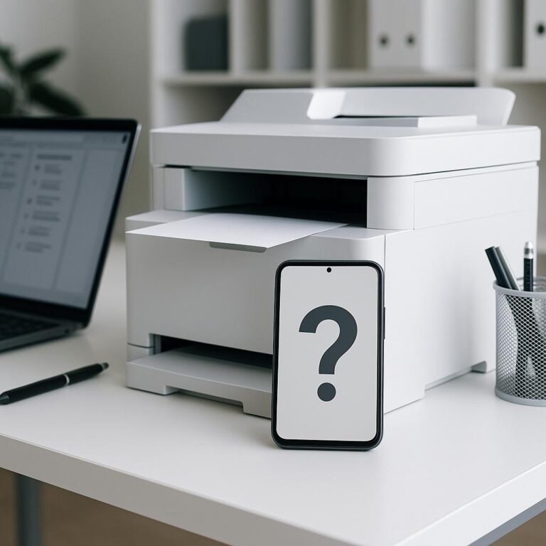 dlaczego aplikacja nie widzi drukarki?