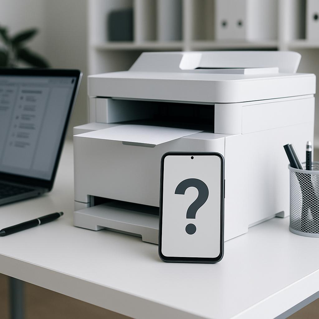 dlaczego aplikacja nie widzi drukarki?