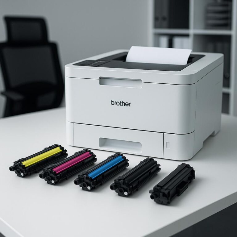 dlaczego drukarka brother nie drukuje na kolorowo?